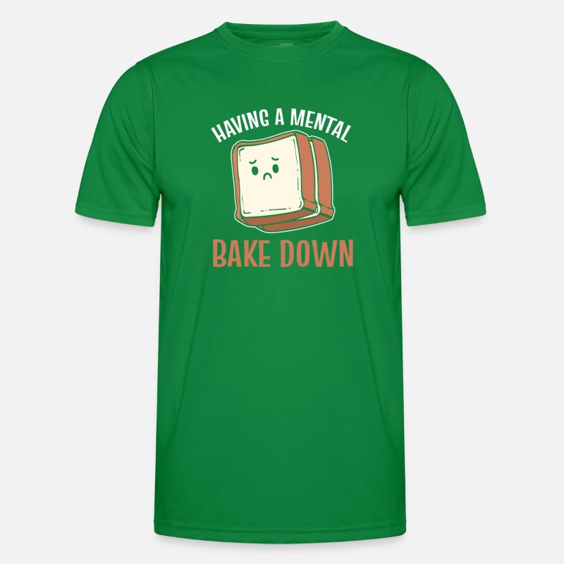Baker Pastry Maker Men's Functional T-Shirt