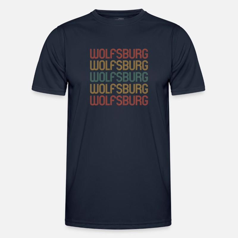 Wolfsburgerin Wolfsburger Wolfsburg Männer Funktions-T-Shirt