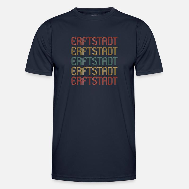 Erftstadterin Erftstadter Erftstadt - Männer Funktions-T-Shirt - Navy