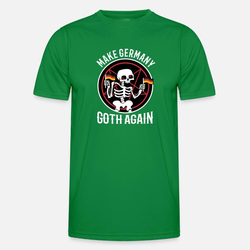 Make Germany goth again Männer Funktions-T-Shirt