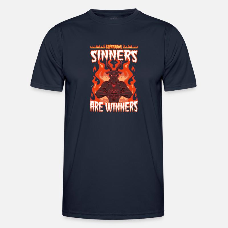 Sinners are Winners - Lifeerror Men's Functional T-Shirt