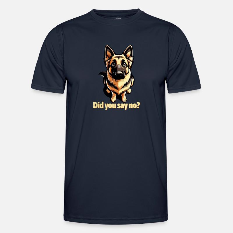 Deutscher Schäferhund Männer Funktions-T-Shirt