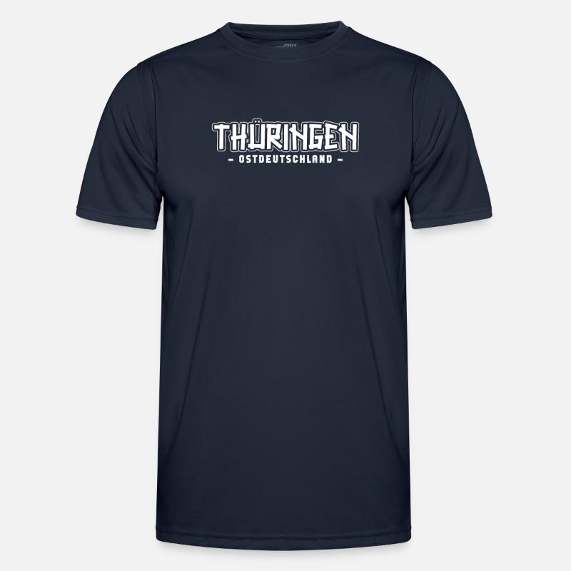 Thuringe Thuringe Thuringe Thuringe - T-shirt sport Homme - bleu marine