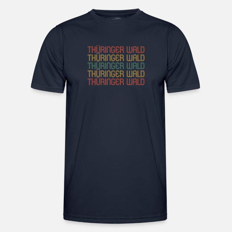 Thüringer Wald Männer Funktions-T-Shirt