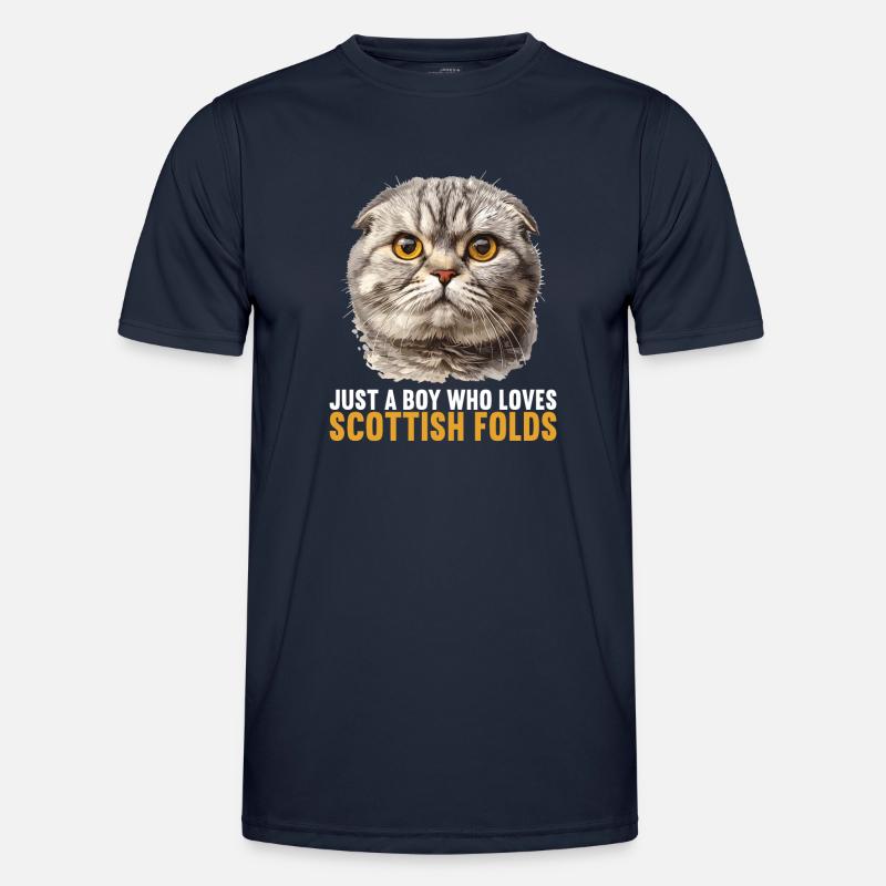 Scottish Fold Kitten Scottish Fold chat T-shirt sport Homme