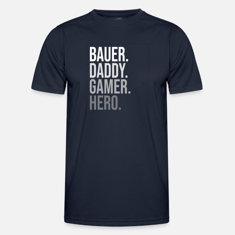 Classic Bauer Daddy Hero Bold Statement Men's Functional T-Shirt