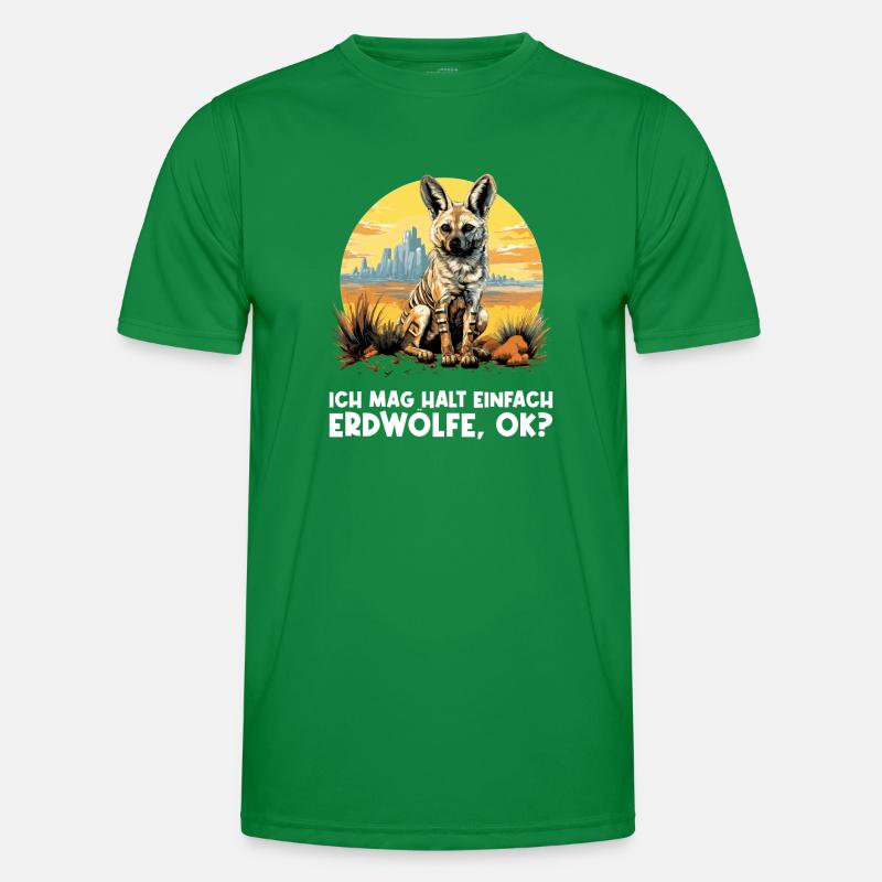 Erdwölfe Erdwolf Männer Funktions-T-Shirt