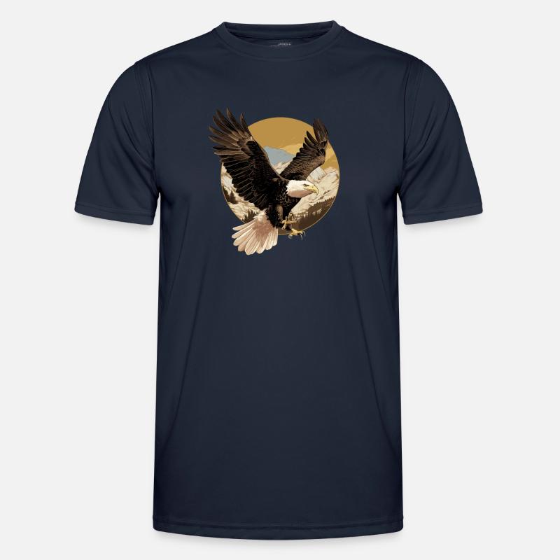 Bald Eagle Weißkopfseeadler Men's Functional T-Shirt