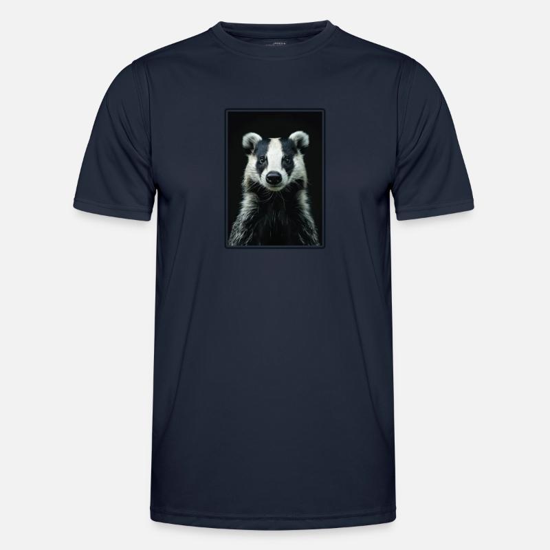 Badger Dachse Dachs - Men's Functional T-Shirt - navy