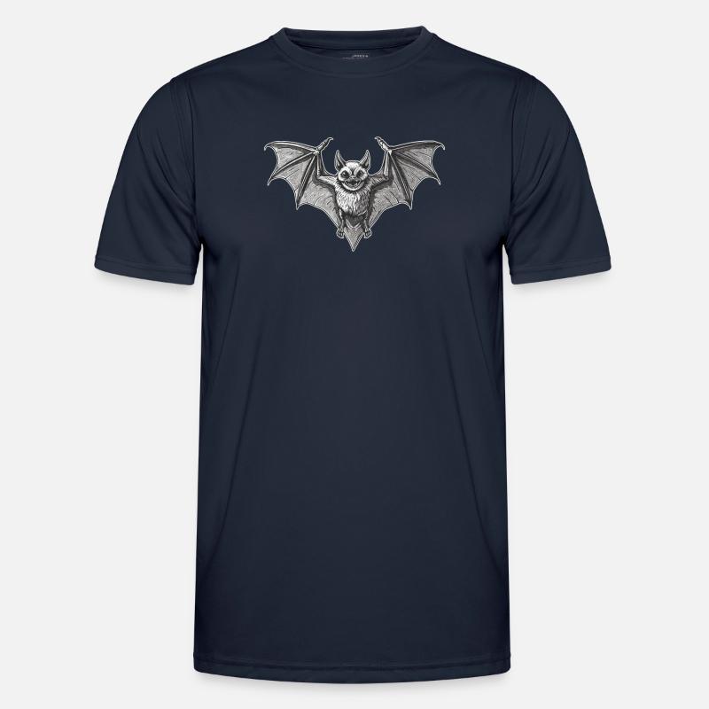 Bat Bats Bat - Men's Functional T-Shirt - navy