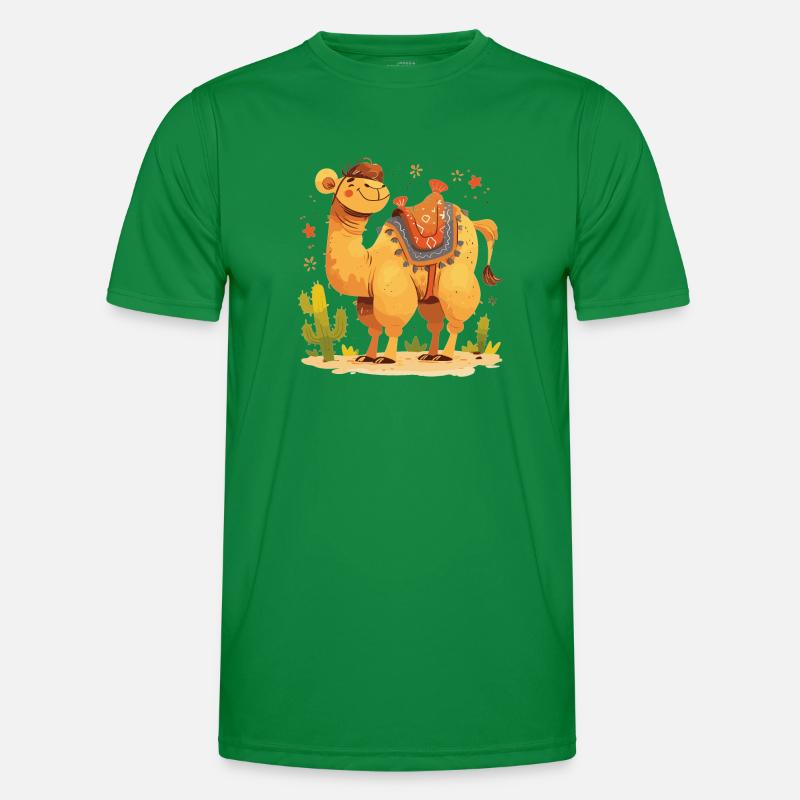 Camel Kamele Kamel Männer Funktions-T-Shirt