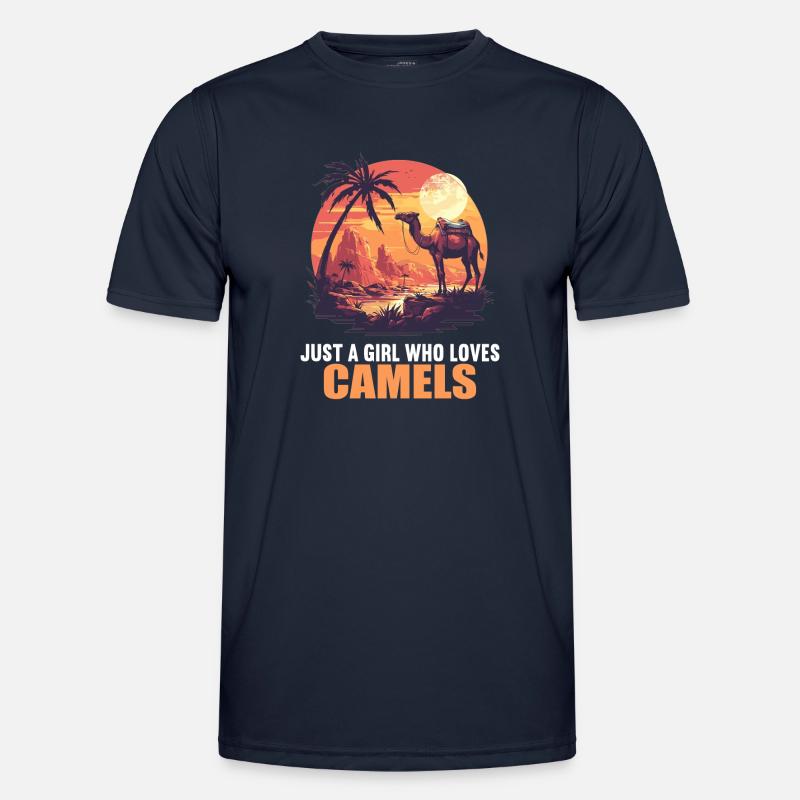 Camel Kamele Kamel Männer Funktions-T-Shirt