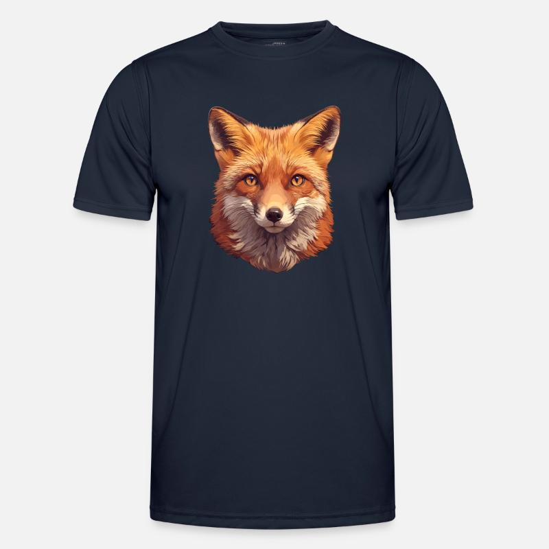 Foxes Fox - Men's Functional T-Shirt - navy