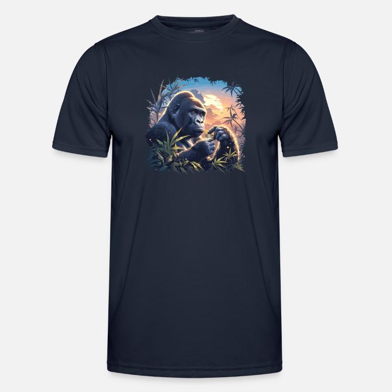 Gorillas Gorilla - Men's Functional T-Shirt - navy
