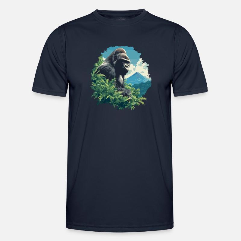 Gorillas Gorilla - Men's Functional T-Shirt - navy
