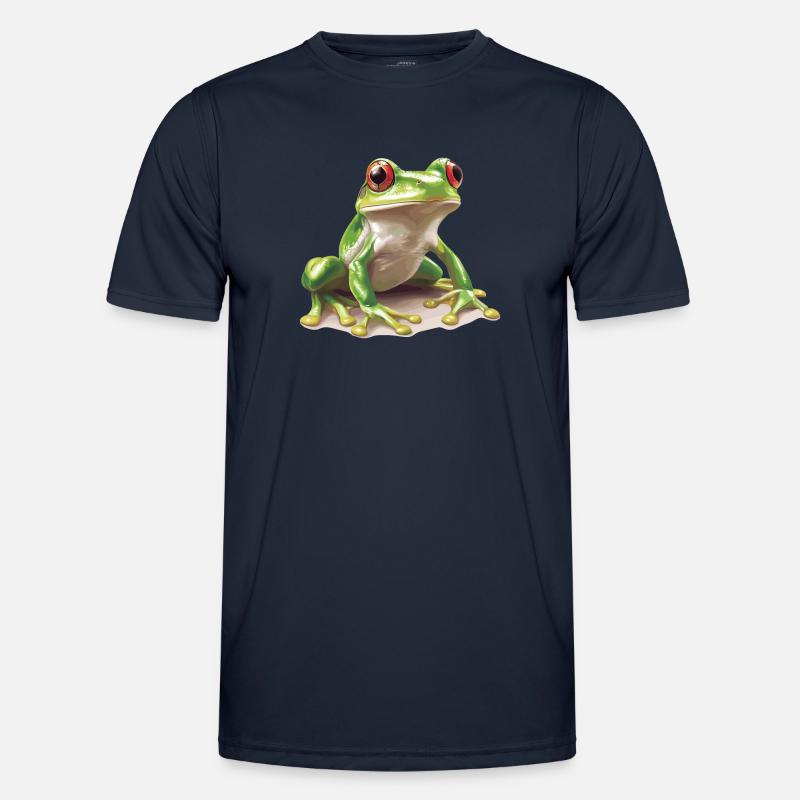 Frog Frogs - Men's Functional T-Shirt - navy