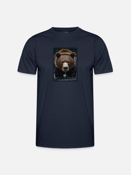 Kodiak Bear Kodiak Bear - Men's Functional T-Shirt - navy