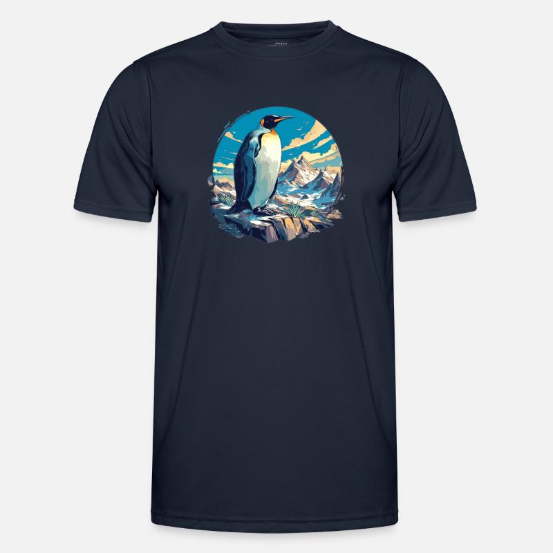 Penguins Penguin - Men's Functional T-Shirt - navy