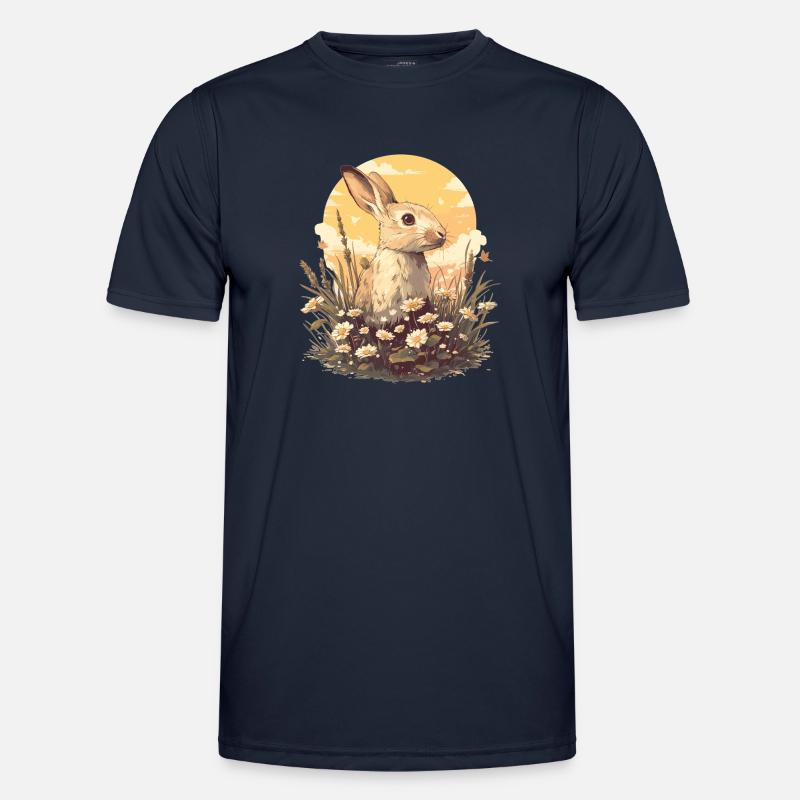 Bunny Bunny - Men's Functional T-Shirt - navy