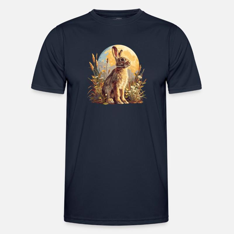 Bunny Bunny - Men's Functional T-Shirt - navy