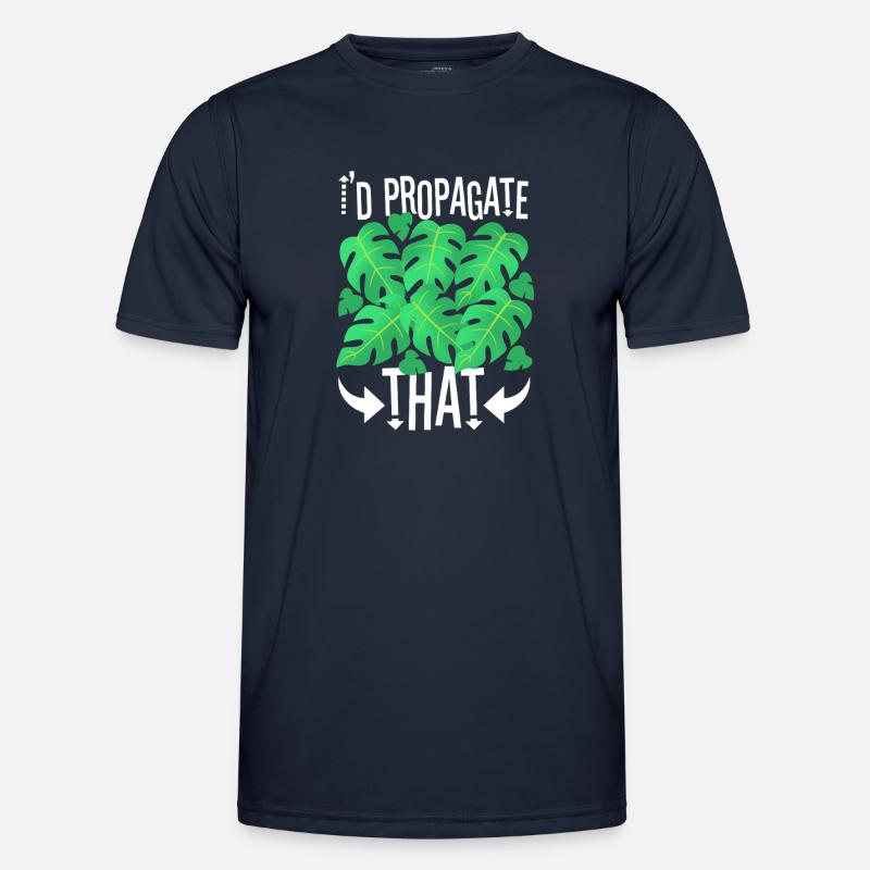I'd Propagate That - Men's Functional T-Shirt - navy
