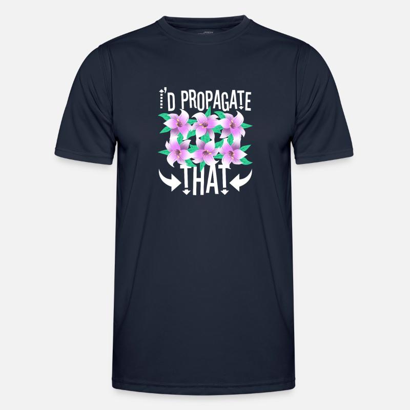 I'd Propagate That - Men's Functional T-Shirt - navy
