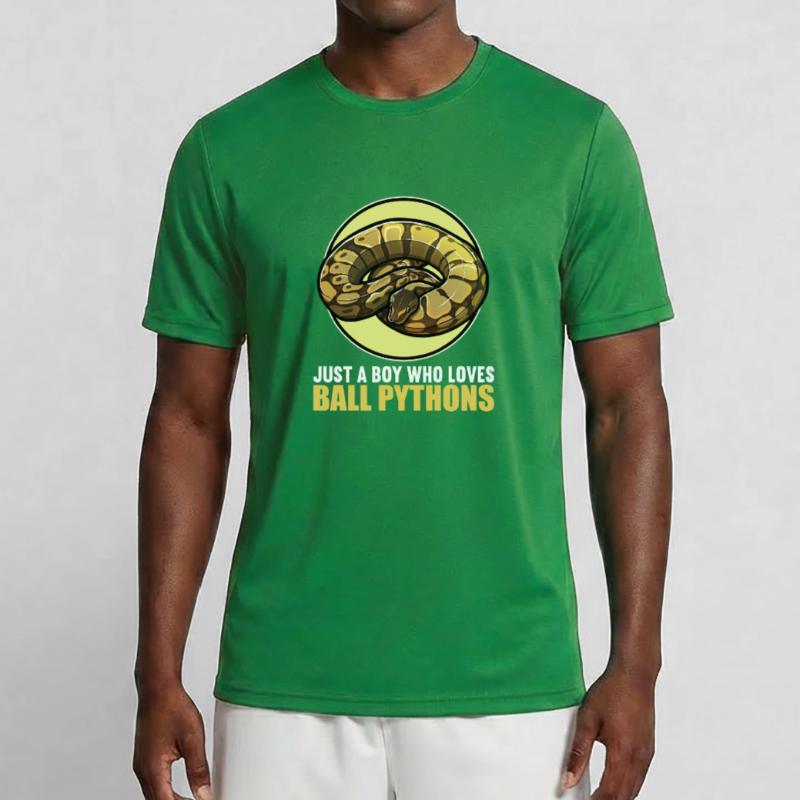 Ball Python King Python King Python Men's Functional T-Shirt