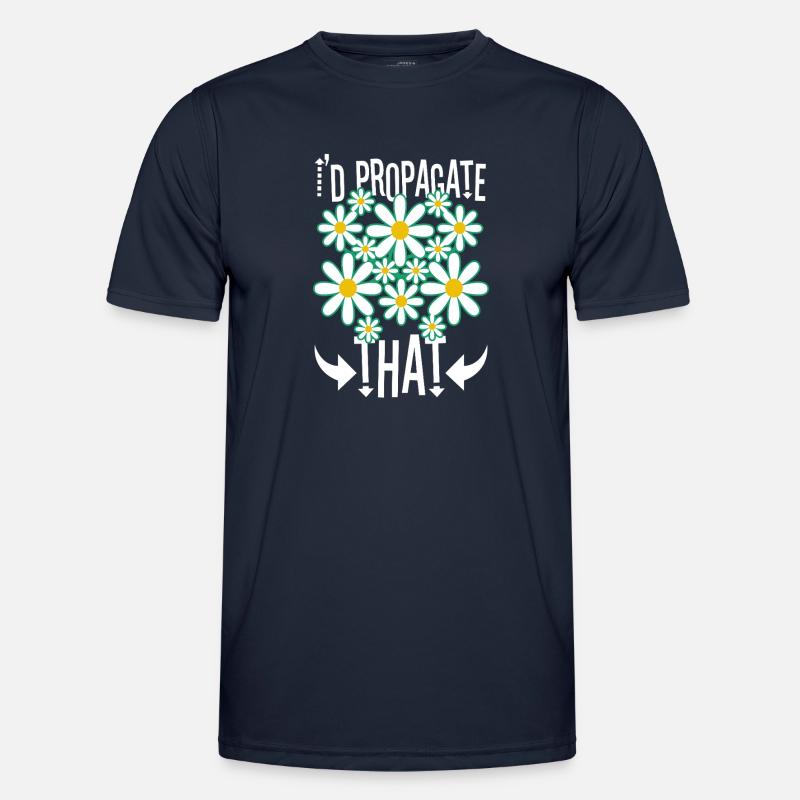 I'd Propagate That - Men's Functional T-Shirt - navy