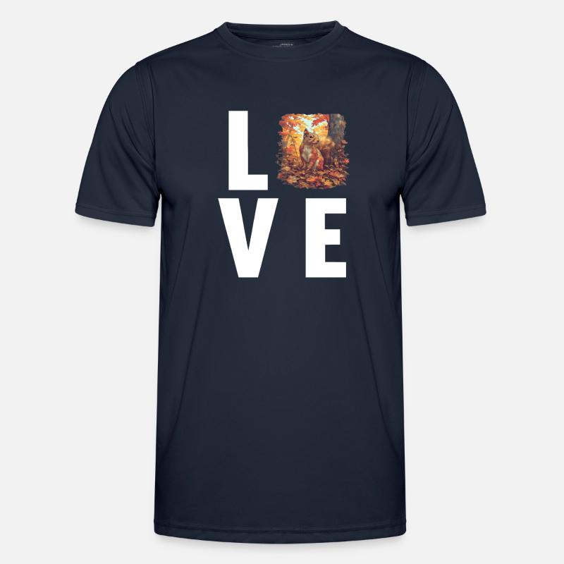 Squirrel - Men's Functional T-Shirt - navy