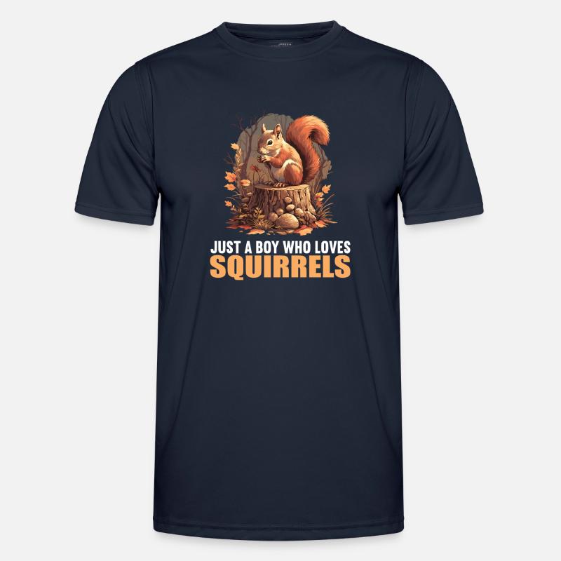Squirrel - Men's Functional T-Shirt - navy