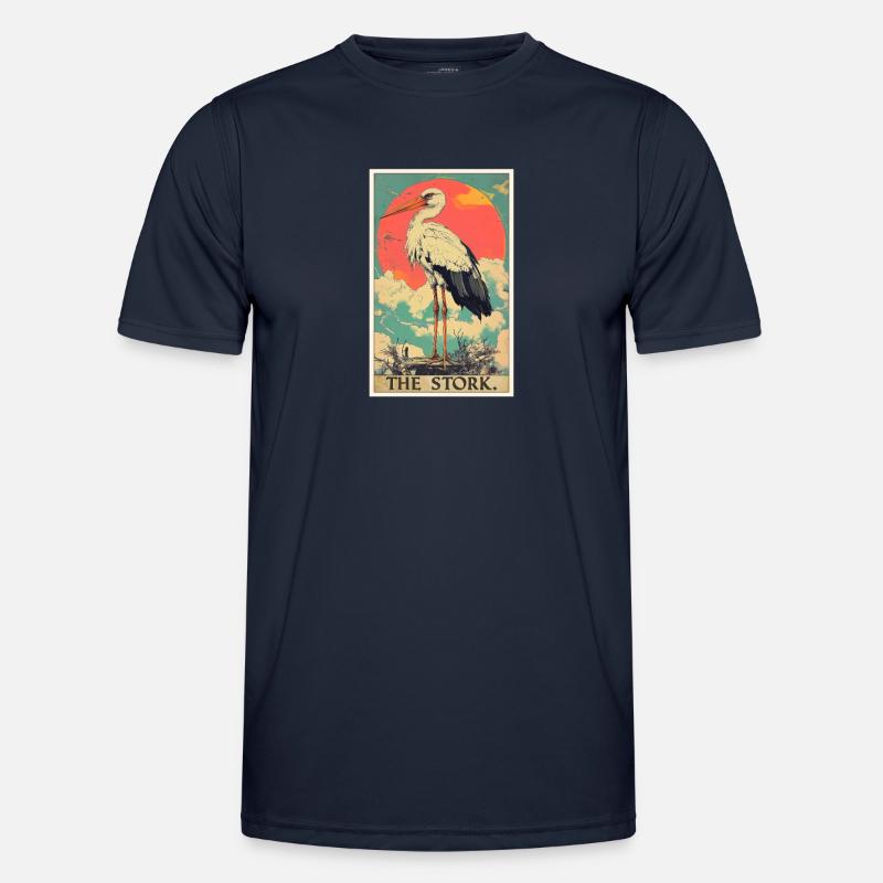 Storks Stork - Men's Functional T-Shirt - navy