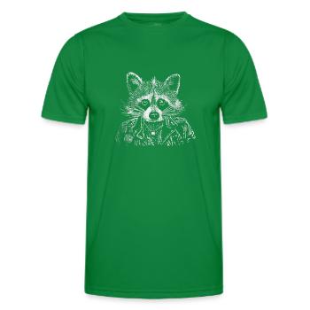 Sid - Men's Functional T-Shirt - kelly green - Front - AI Model Male 178 dark (178cm)