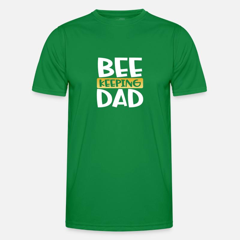 Beekeeper Gift Fun Bee Keeping Dad Gift Men's Functional T-Shirt