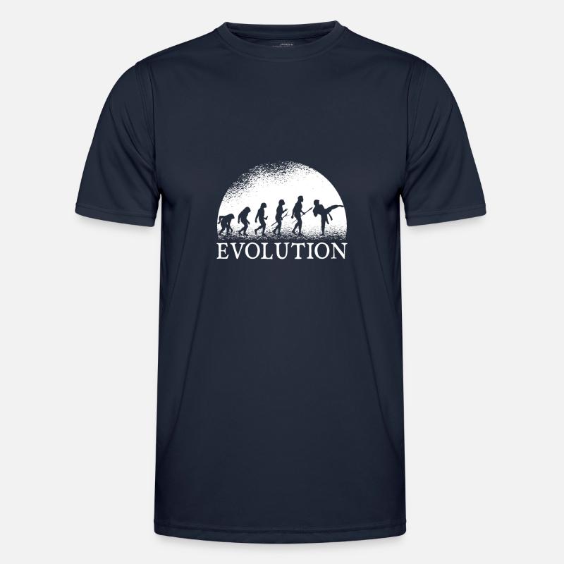Karate evolution - Men's Functional T-Shirt - navy