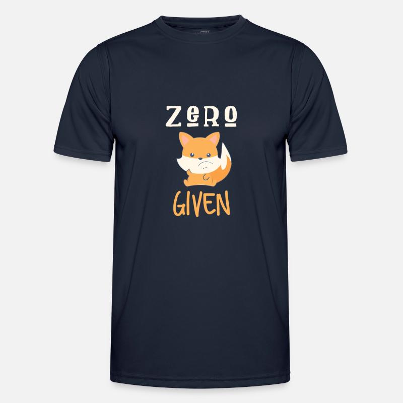 Zero Fox Given Männer Funktions-T-Shirt