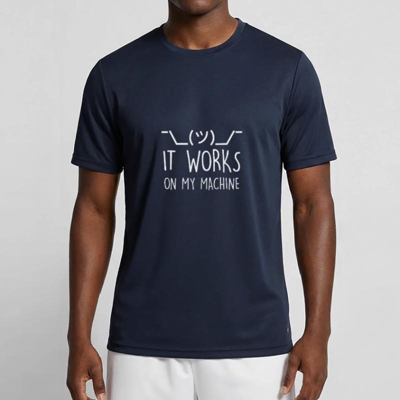 Programmierer Witz Debugging Auf meinem PC läufts Männer Funktions-T-Shirt