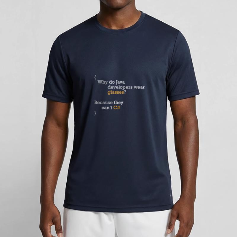 C# Code Witz Programmierer Hacker C Sharp Coder Männer Funktions-T-Shirt