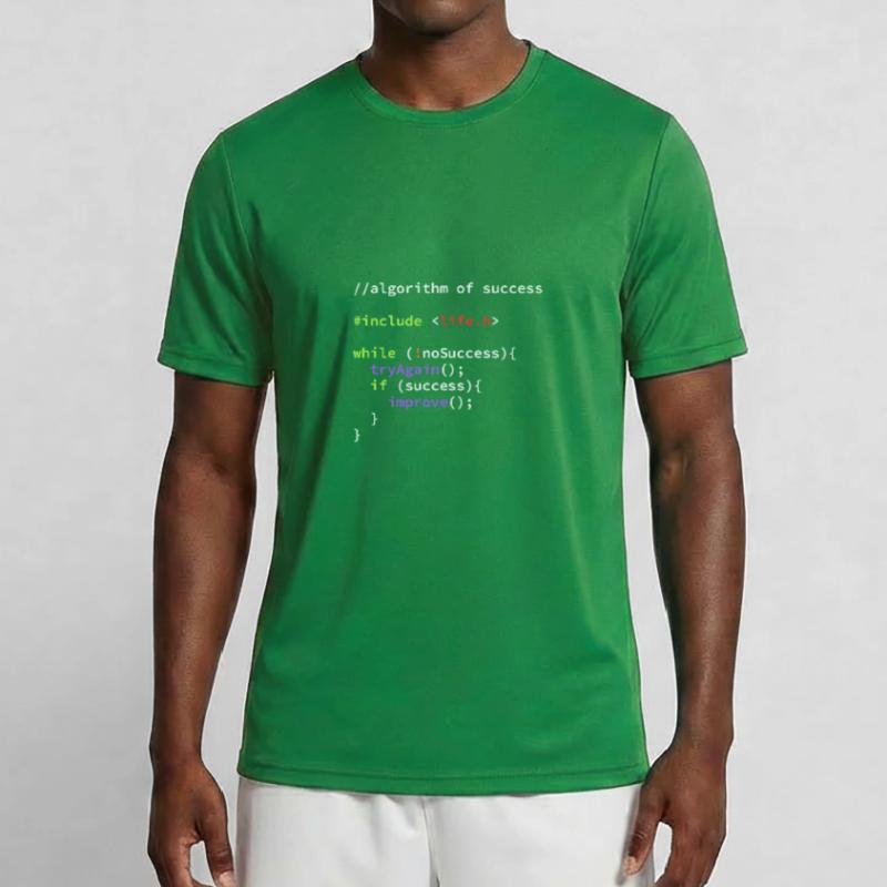 Computer Scientist Programmer Coder Hacker Code Men's Functional T-Shirt
