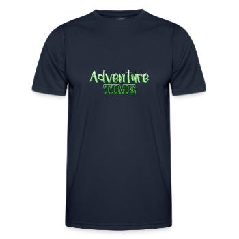 Aventure - T-shirt sport Homme - bleu marine - Devant - AI Model Male 178 dark (178cm)