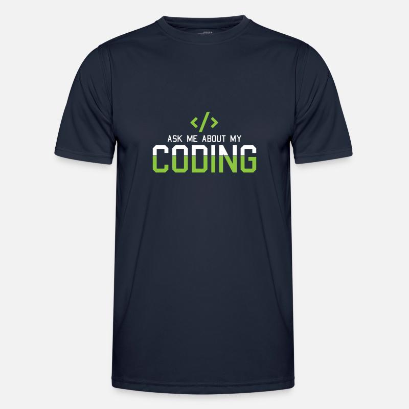 Hacking Programmierer Hacker Code Coding Geschenk Männer Funktions-T-Shirt
