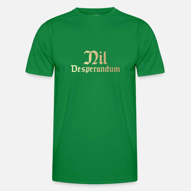 Nil Desperandum Männer Funktions-T-Shirt