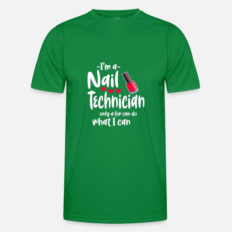Nail technician work Men's Functional T-Shirt