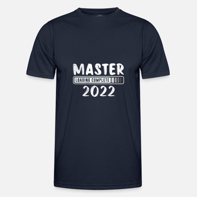 Master 2022 Masterarbeit Master Abschluss - Männer Funktions-T-Shirt - Navy