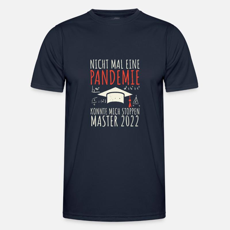 Master Abschluss Master 2022 - Männer Funktions-T-Shirt - Navy