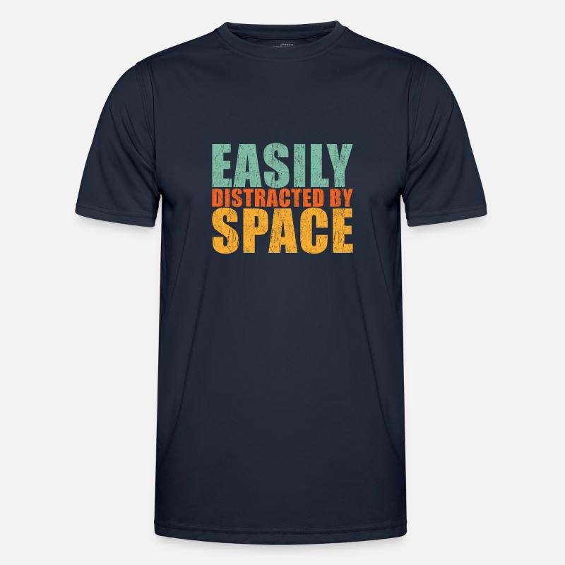 Space Männer Funktions-T-Shirt