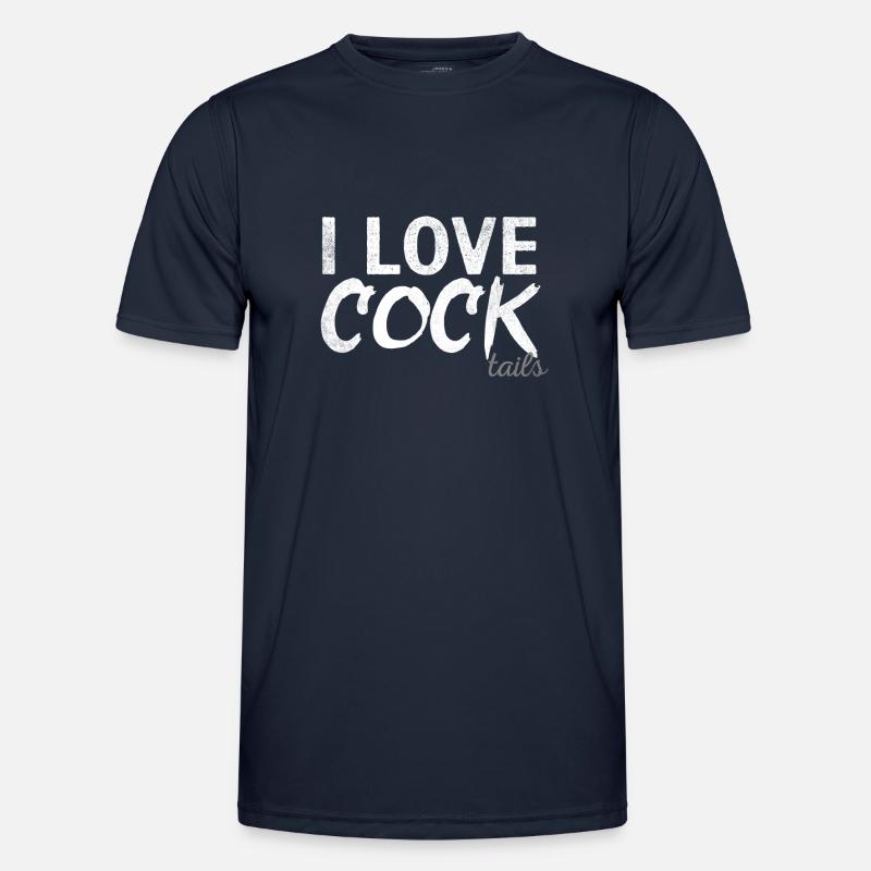 Cocktails, Cocktail Bartender, Bartender, Bartender - Men's Functional T-Shirt - navy