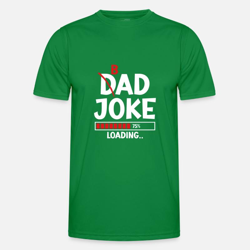 Bad Dad Joke Loading schlechte Papa Witze Männer Funktions-T-Shirt