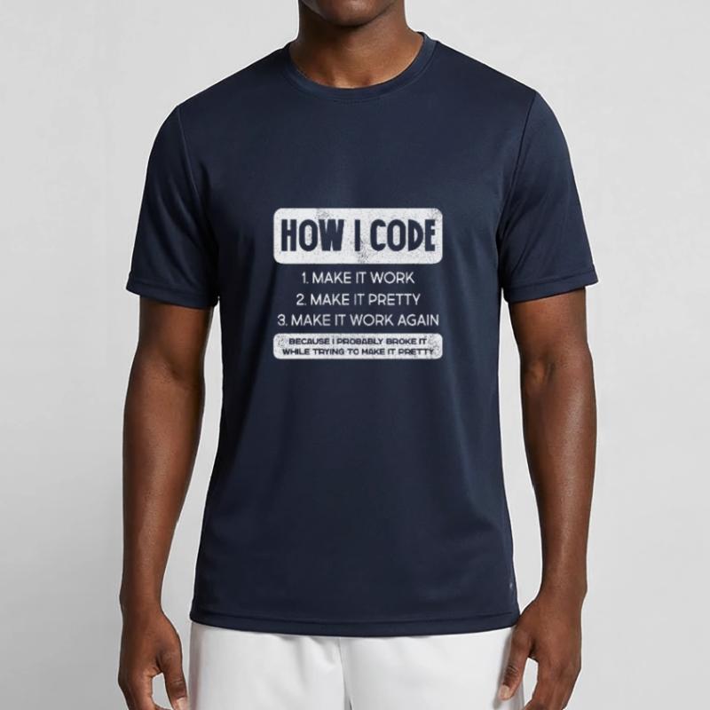 Programmeur, Code, Nerd, Programmation T-shirt sport Homme