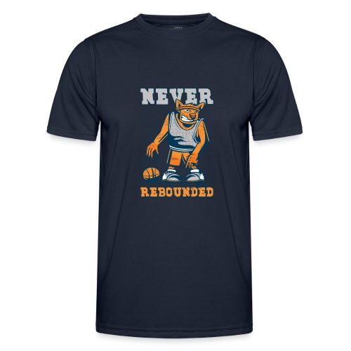 Lustiger Basketballspieler Spruch Rebound - Männer Funktions-T-Shirt