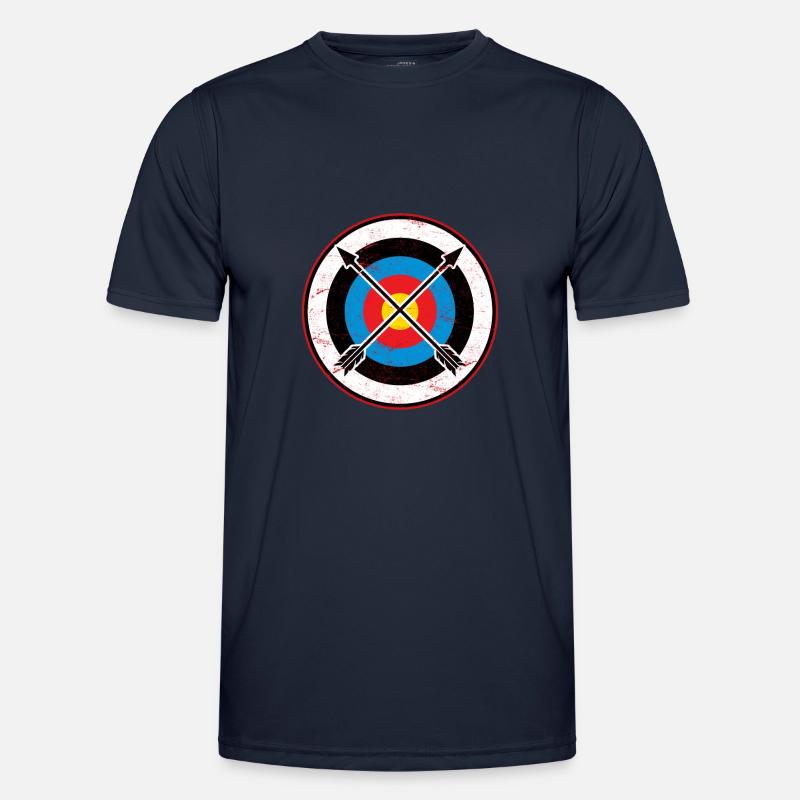 Archer Target Bow Bow Target T-shirt sport Homme